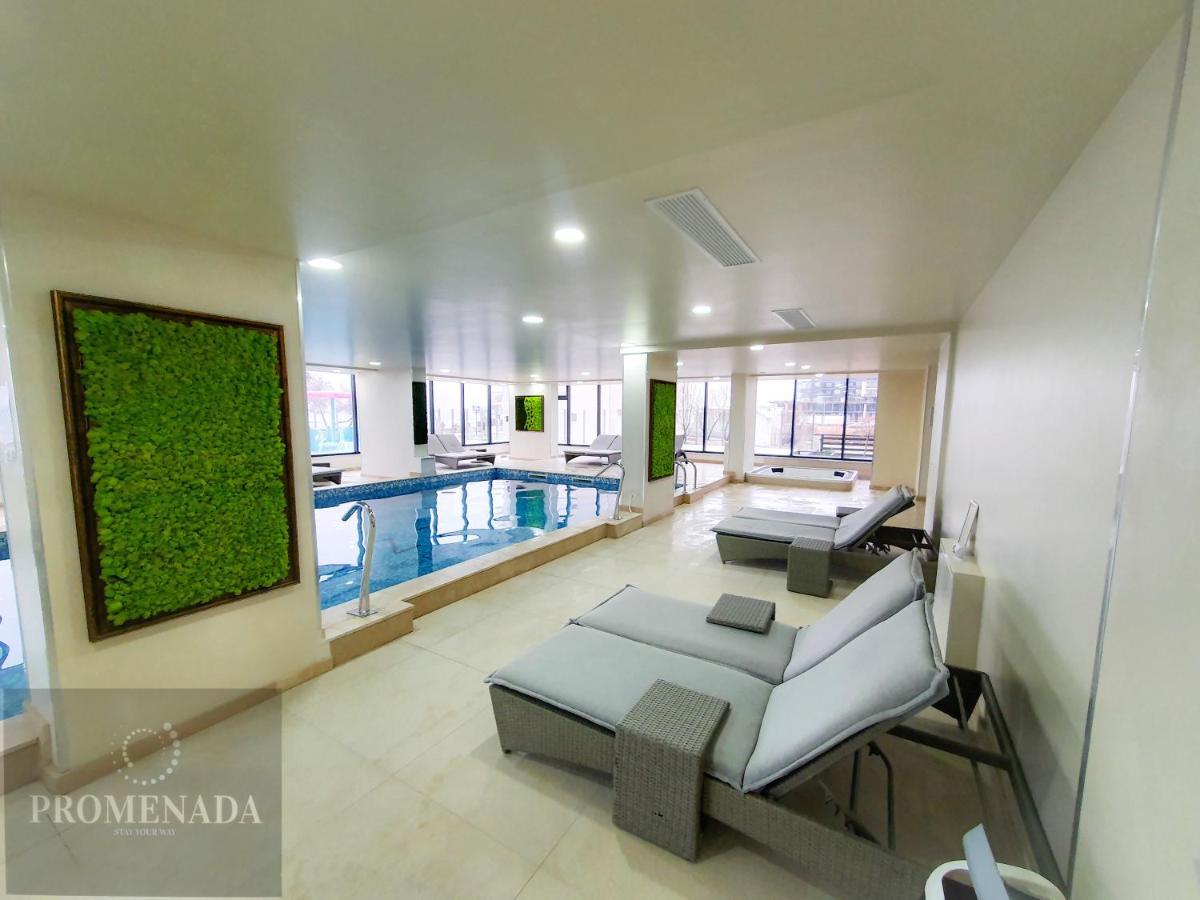 San Francisco Aparthotel Pool & Spa Mamaia Nord 那沃达利 外观 照片
